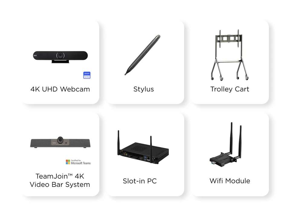 ViewSonic IFP7551 – Màn Hình ViewBoard 75” Tương Tác Đa Điểm, Âm Thanh 70W